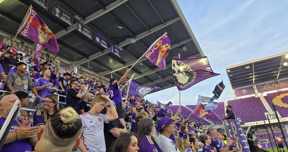 Orlando Ruckus Fans Cheering in Stadium