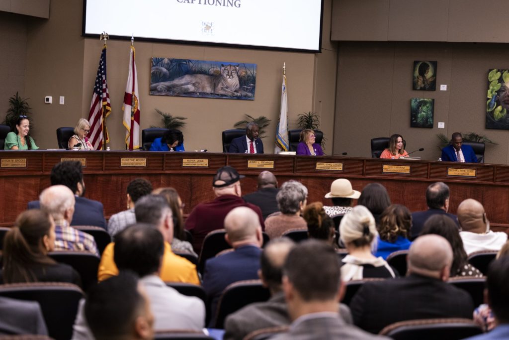 Orange County Meeting in Chambers