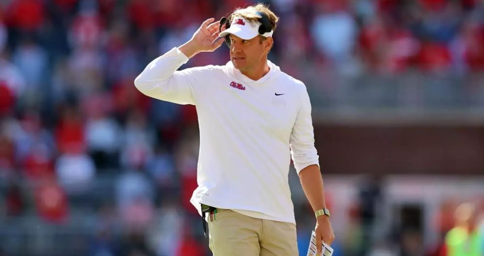 Lane Kiffin leads Ole Miss