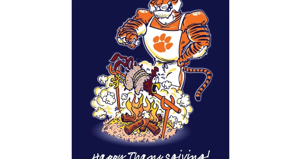 College Football rivalries Clemson Fans Thanksgiving