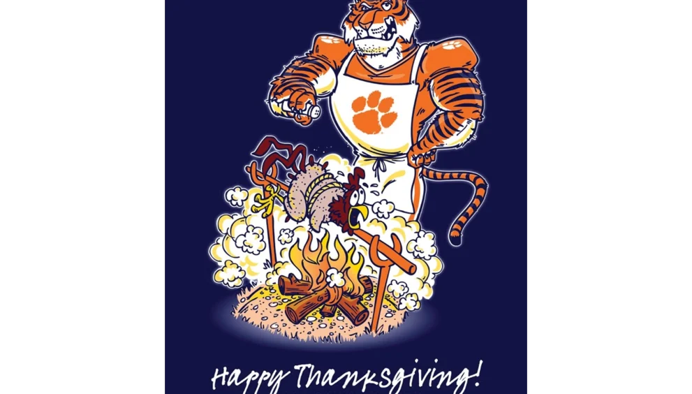 College Football rivalries Clemson Fans Thanksgiving