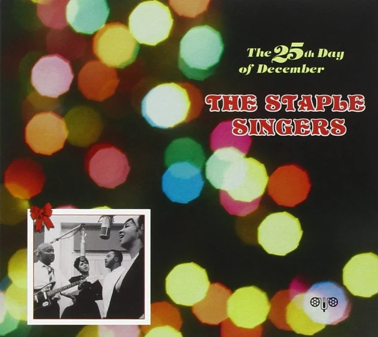 The Staple Singers The 25th Day of December album cover, showcasing Gospel Christmas music traditions.