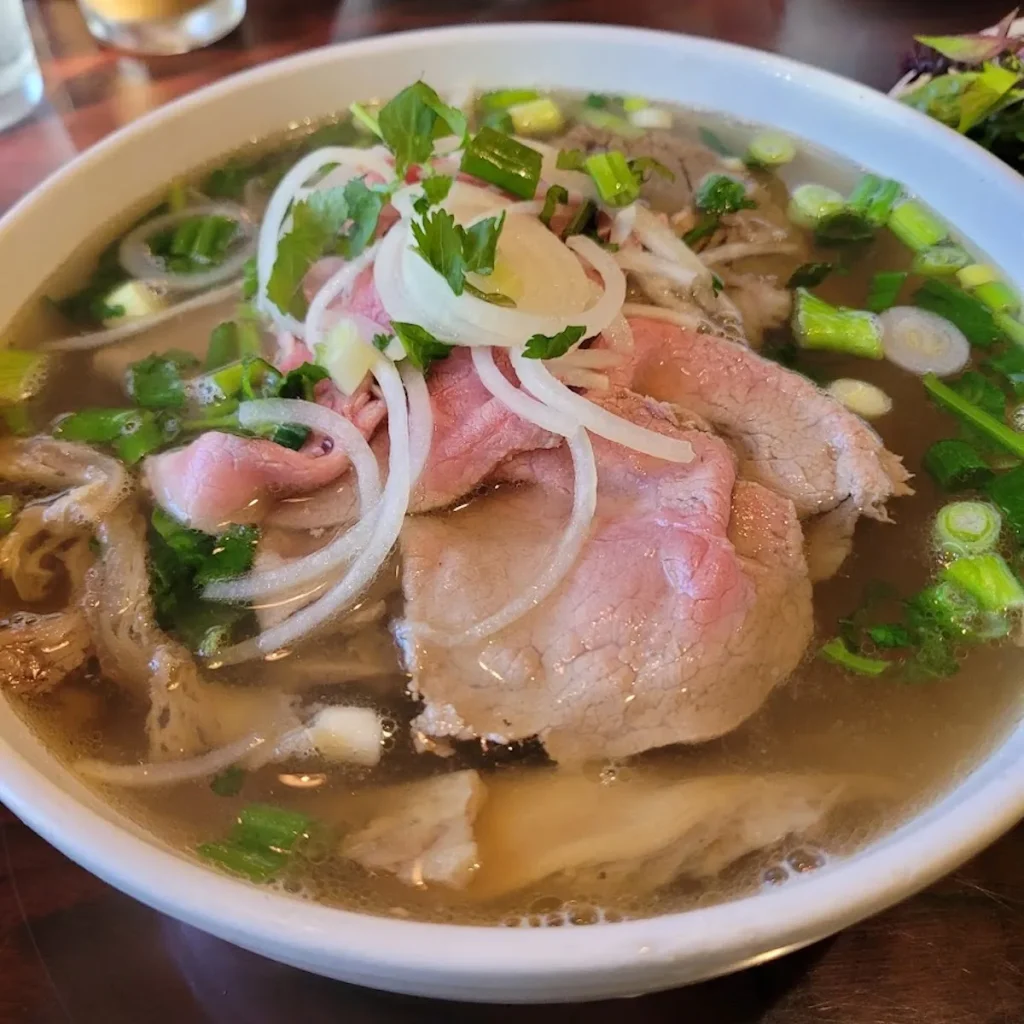 A bowl of pho at Vinh’s Vietnamese restaurant in Orlando