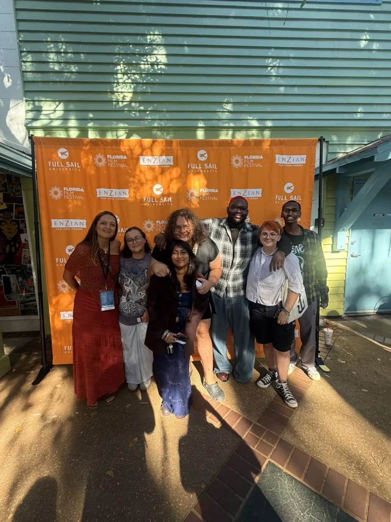 New College students at Enzian Theater Florida Film Festival