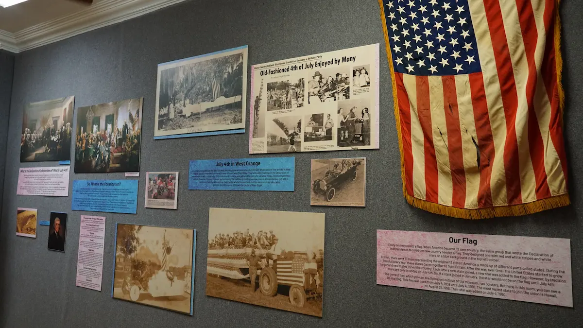 America 250 exhibit on Plant Street in Winter Garden Florida