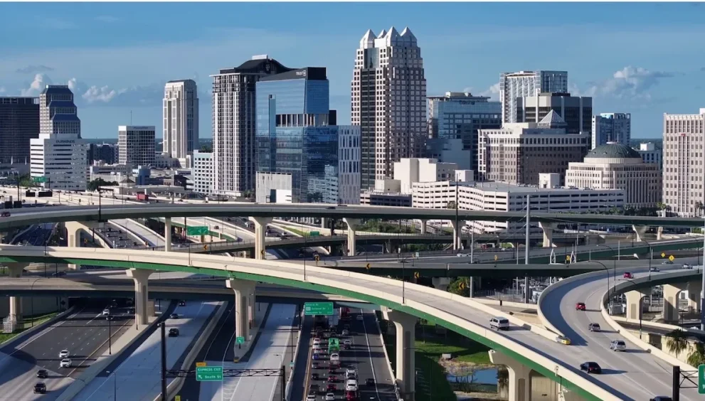 Downtown Orlando skyline representing the city's growth as a global cultural, economic, and sports destination beyond its theme park reputation.