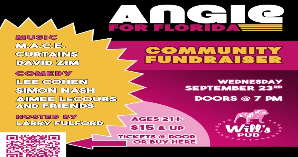 Flyer for Angie Nixon Fundraiser