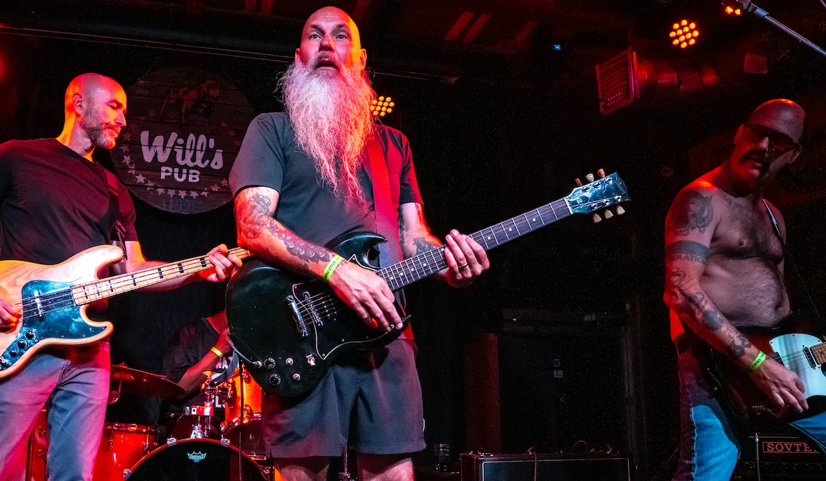 The Hamiltons during their last show at Will's Pub